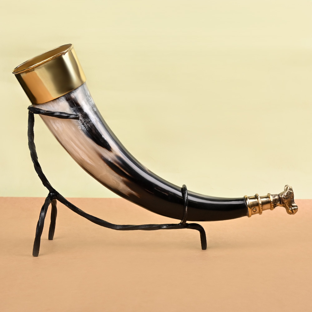 Bull Horn Gaumukhi Shringi for Abhishek - 200 gms