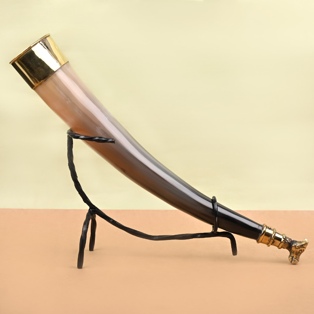 Bull Horn Gaumukhi Shringi for Abhishek - 321 gms