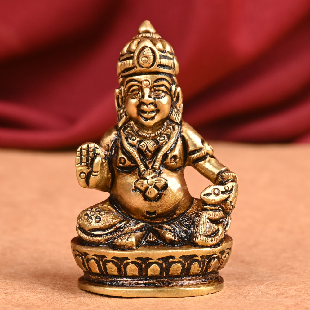 Kuber Maharaj Brass Statue