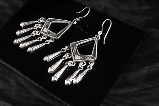 Earrings in Silver - Design VI