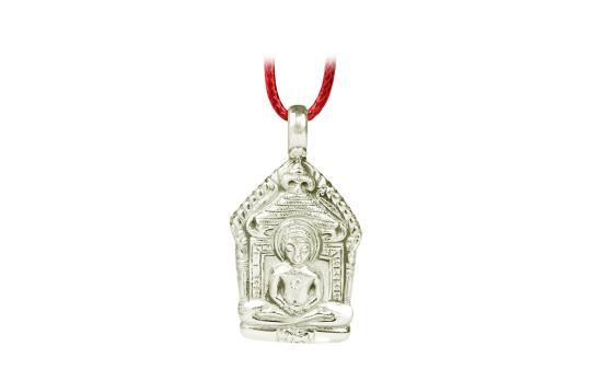 Buddha Locket in Pure Silver - Design I