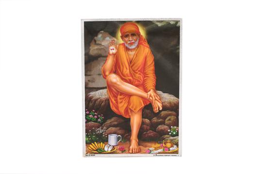 Lord Sai Baba Photo - Medium
