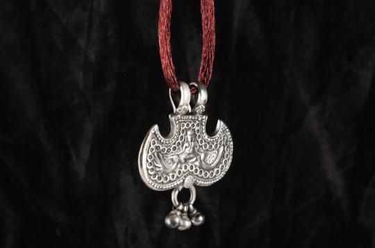Ganesh Locket in Pure Silver - Design XXI