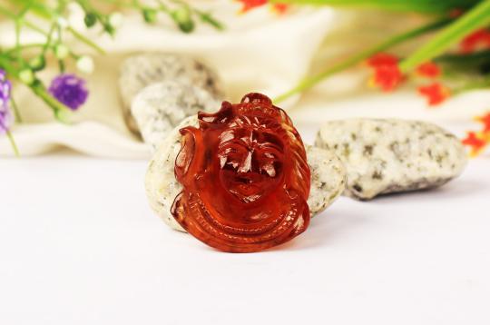 Shiva in Gomed - 52.25 carat