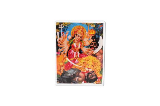 Goddess Mahishasura Mardhini Glittering Photo