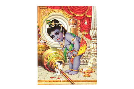 Lord Bal Gopal Krishna Photo - Large