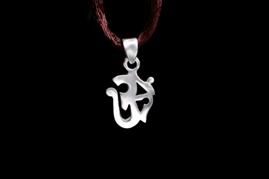 OM Locket in Pure Silver - Design II