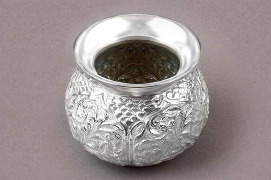 Designer Puja Kalash in German Silver