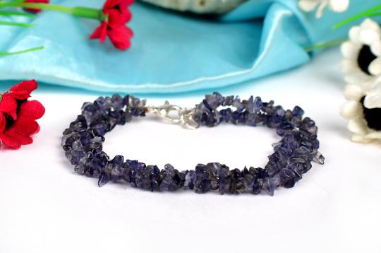 Iolite Double turn Bracelet