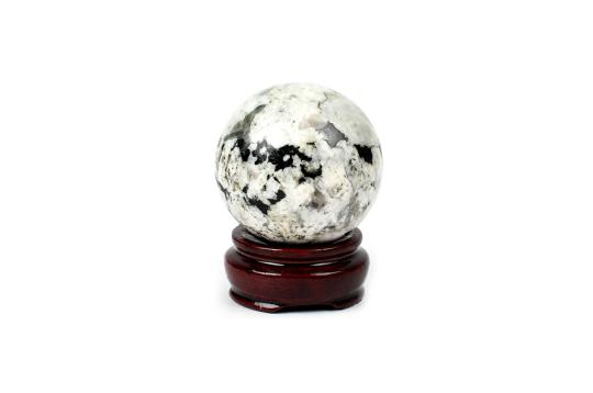 Snowflake Obsidian Ball