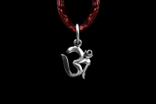 Om Locket in Pure Silver - Design XXV