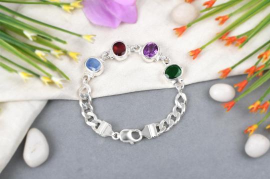 Mahalaxmi Ratna Kavacham - 3 to 4 carat gems