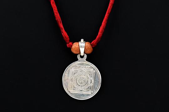 Mahamrityunjaya Yantra Locket - Silver