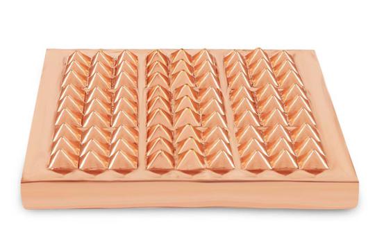 81 Pyramid Copper Vastu plate