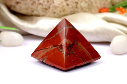 Multi Pyramid in Red Jasper-Energy and Strength