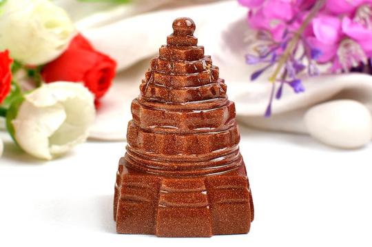 Shree Yantra in Sunstone - 93 gms