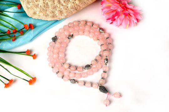 Rose Quartz Mala