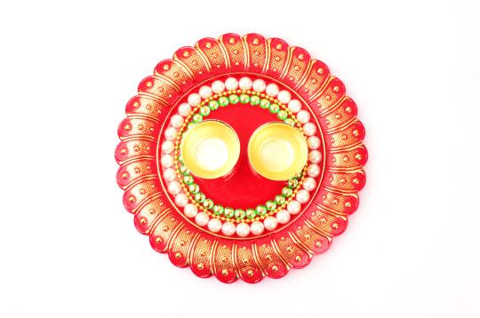 Haldi Kum Kum Plate