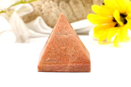 Pyramid in Red Jasper-III