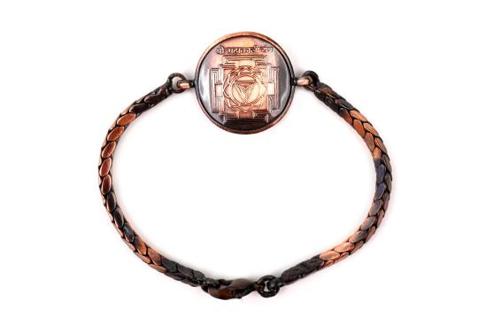 Mahakali Yantra Bracelet in Copper