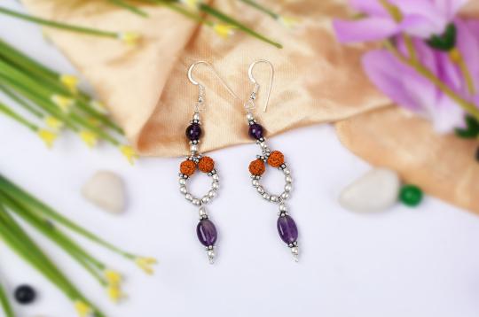 Amethyst Delight Earring