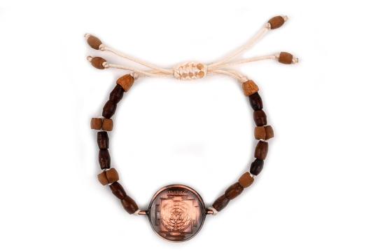 Lagna Yog Yantra Bracelet in Copper