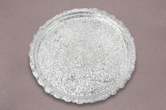 German Silver Thali