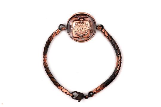 Ganesh Yantra Bracelet in Copper