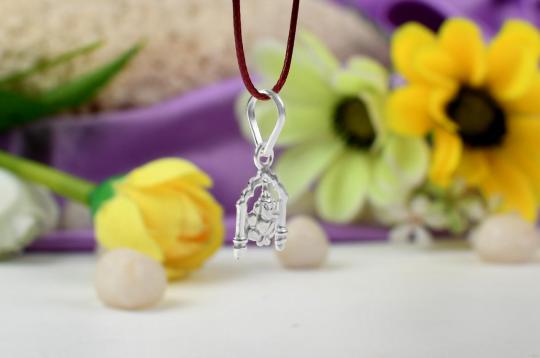 Ganesh Locket in pure silver - Design XIV