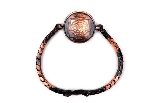 Lagna Yog Yantra Bracelet in Copper