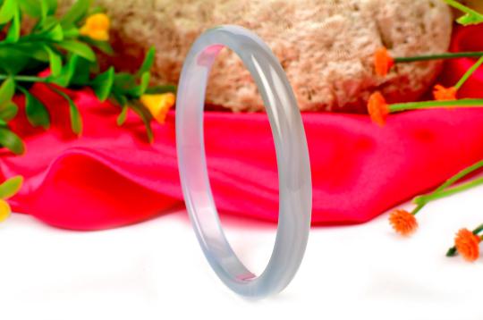 Blue Agate Bangle - VI