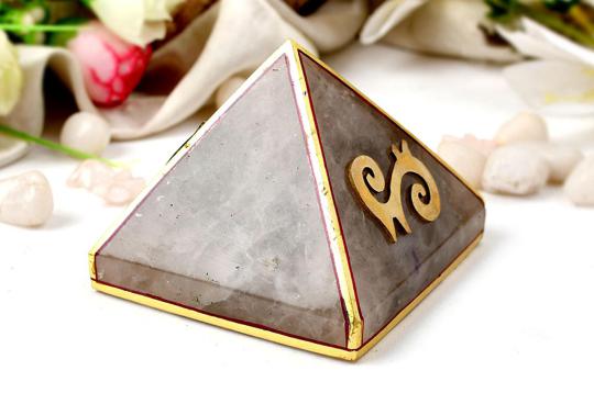 Natural Smoky Quartz Pyramid For Positivity