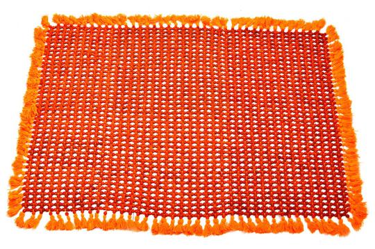 Rudraksha Mat in cotton thread smooth beads