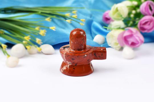 Shivalinga in Jasper-121 gms