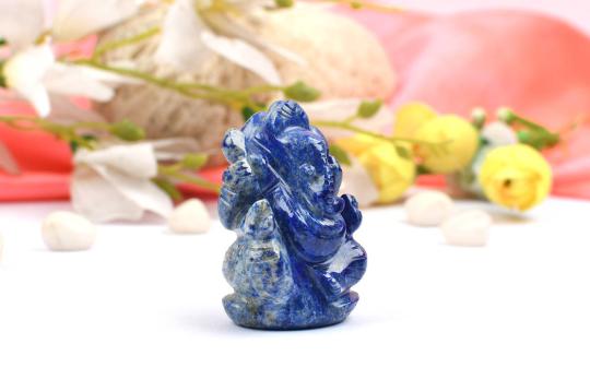 Lapis Lazuli Ganesha - 85 gms
