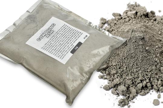Cow Dung Ash