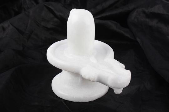 Pure Makrana Marble Shivling