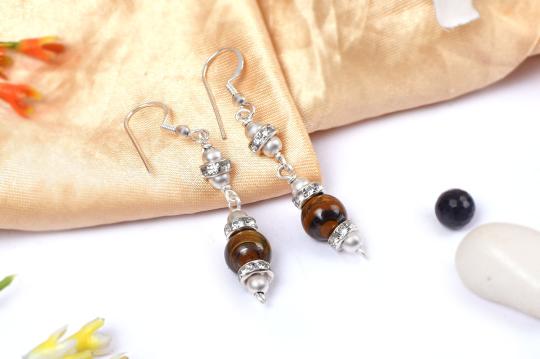 Tiger Eye Earring - II