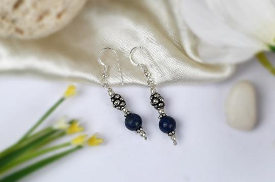 Lapis Lazuli earring set