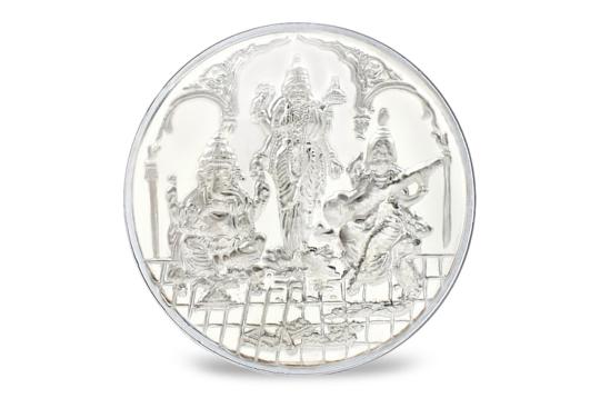 Puja Silver coins - 2.5 gms