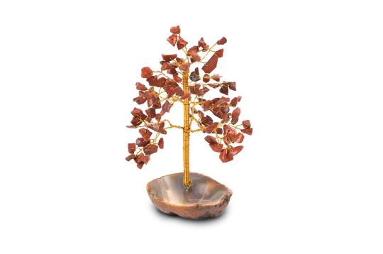 Natural Red Jasper Chakra Vastu Tree - Small