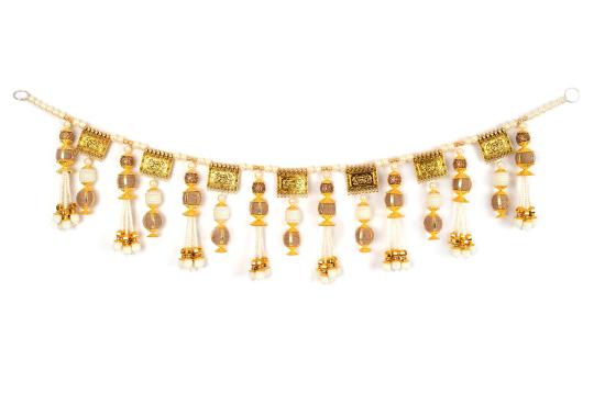 Ganesha With Pearl Fancy Toran