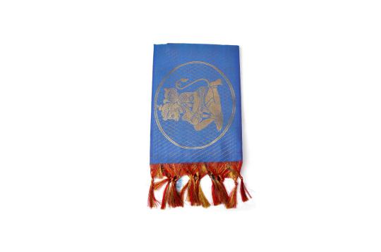 Jai Sri Ram Shawl in Art Silk