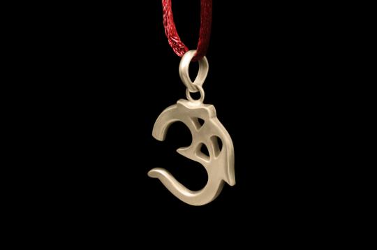 Om Locket in Pure Silver - 11.50 gms