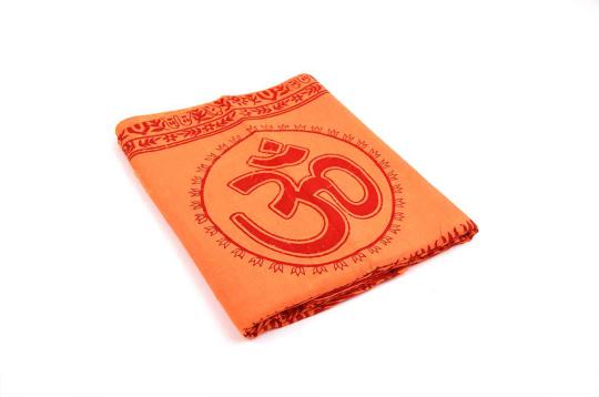 Om Shawl in soft cotton - Pattern II