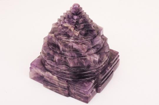 Amethyst Shree Yantra - 1115 gms