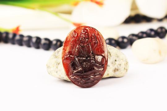 Shiva in Gomed - 27.55 carat