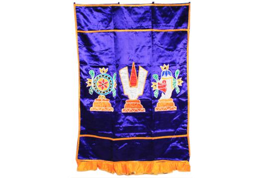 Temple Curtain - Venkateshwara Design