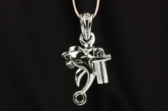 Ganesh Locket in Pure Silver - CII