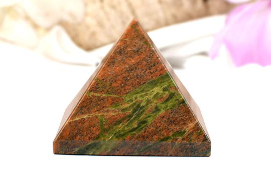 Pyramid in Red Jasper-II